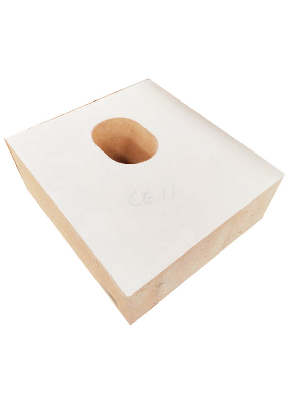 특별 형상 알루미나질 내화물은 방부제 1300 Ｃ /refractory 벽돌 다루기 힘든 고알루미나질내화벽돌을 벽돌로 두릅니다
